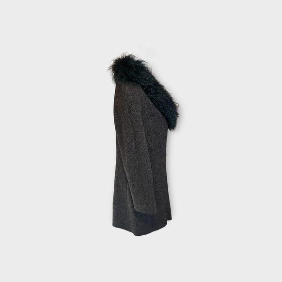 Italian boiled wool women’s jacket size 8. - Picture 2 of 9